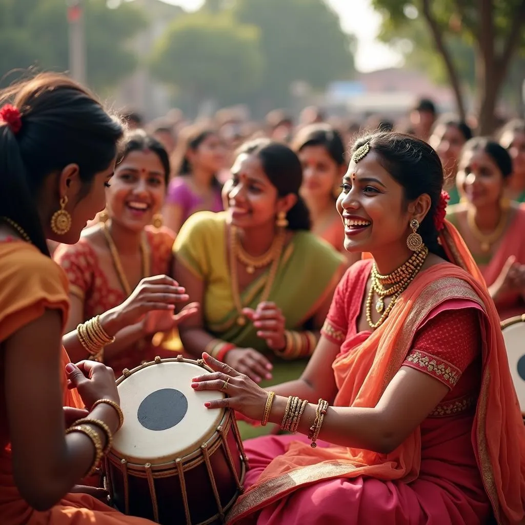 Dholki Ceremony at a Pakistani Bridal Shower