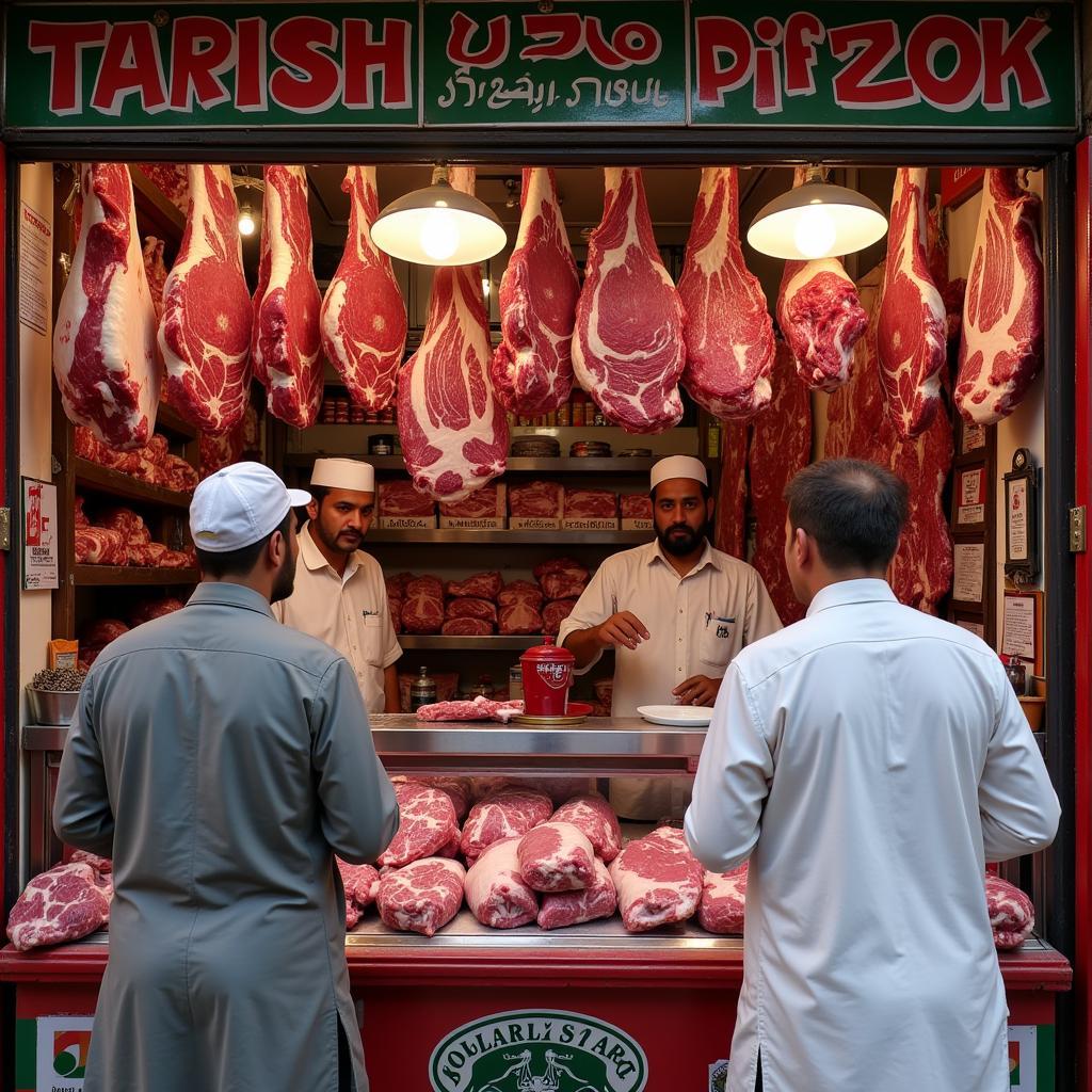 Pakistani Butcher Shop