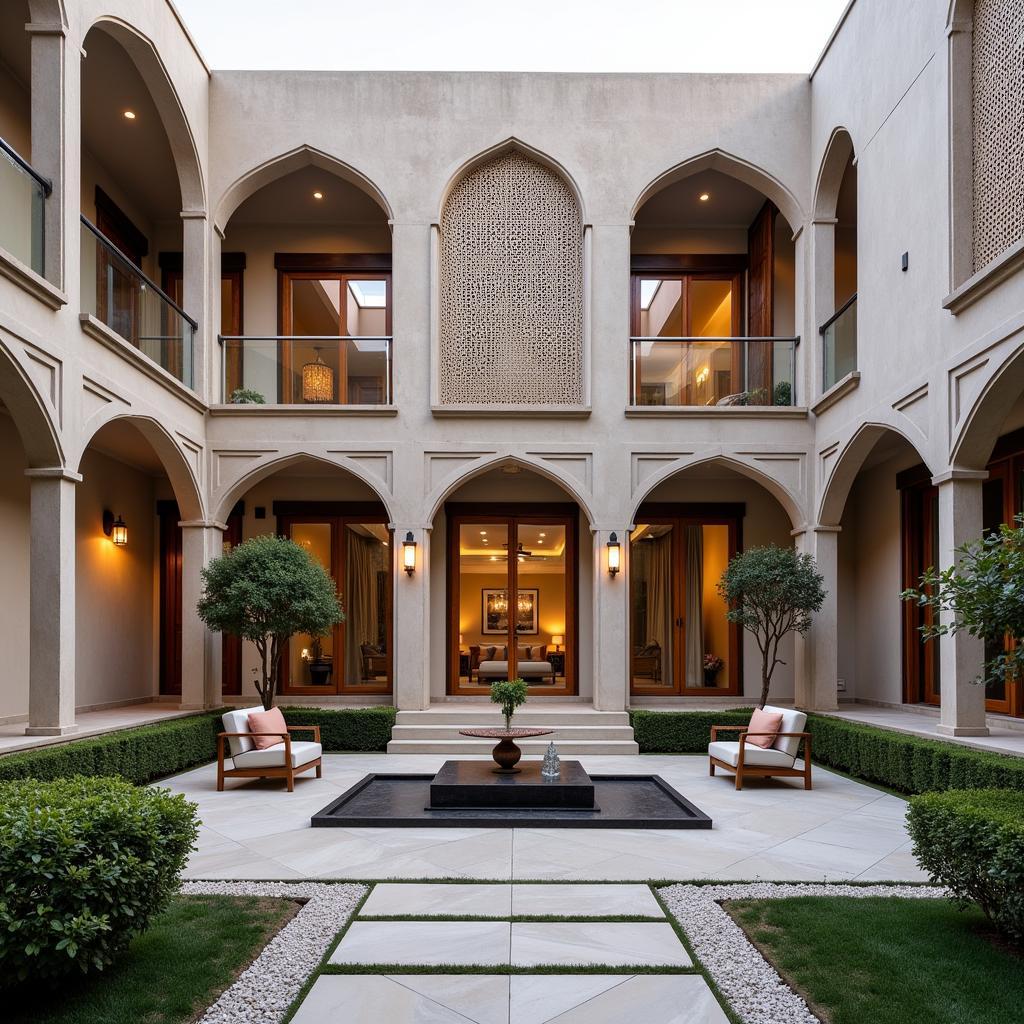 Modern Pakistani Courtyard House