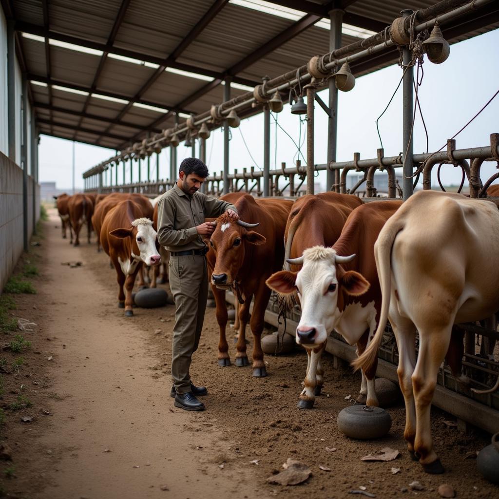 Pakistani Dairy Farm