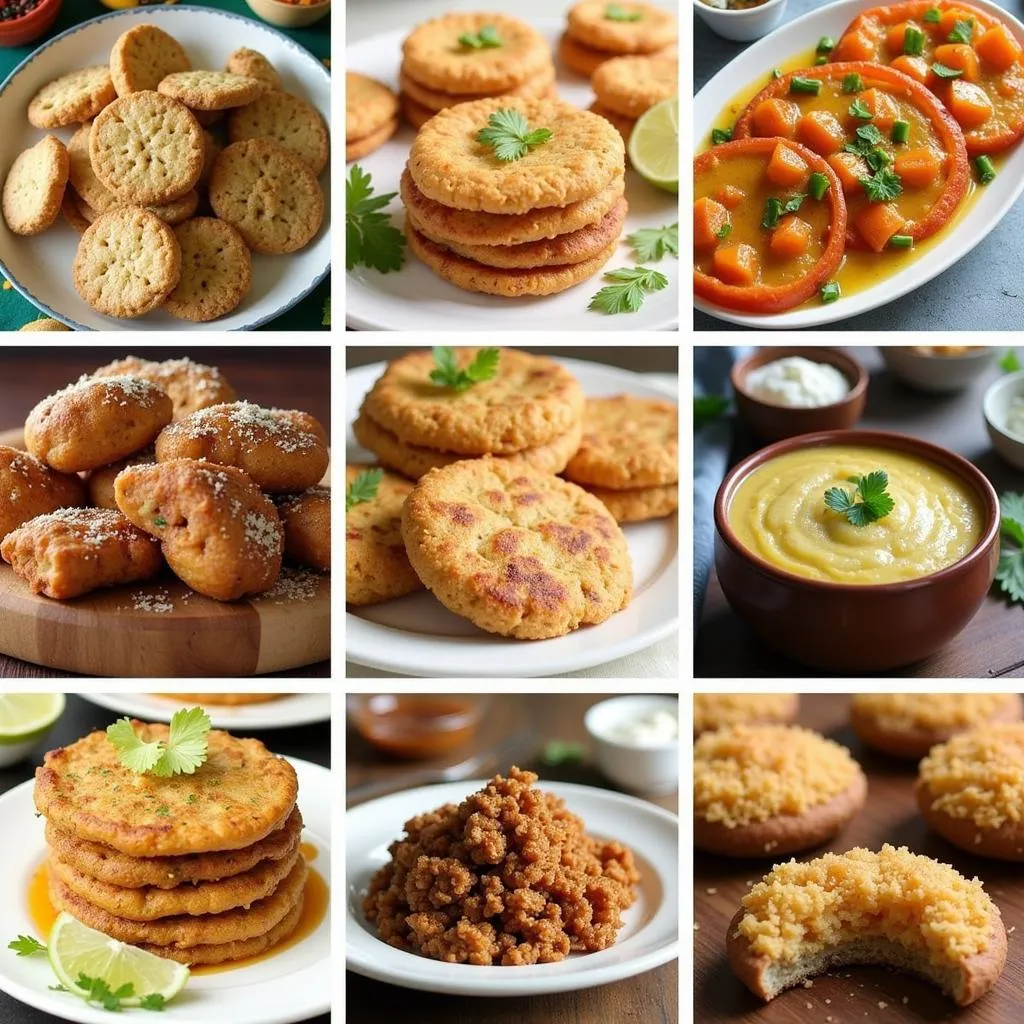 Pakistani Dishes Made with Besan