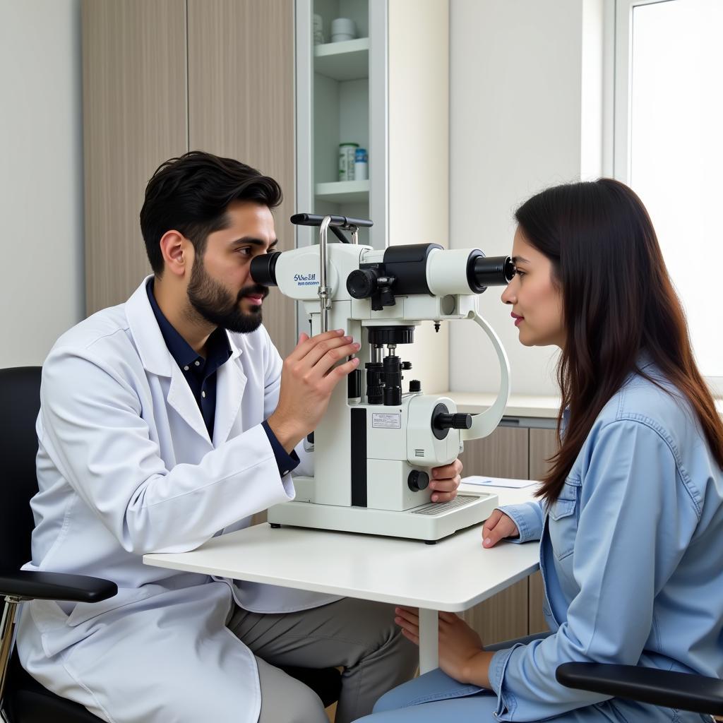 Consulting with an Eye Doctor in Pakistan