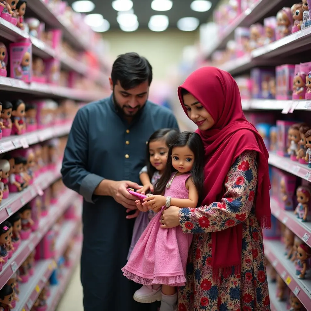 Pakistani Family Shopping for LOL Dolls