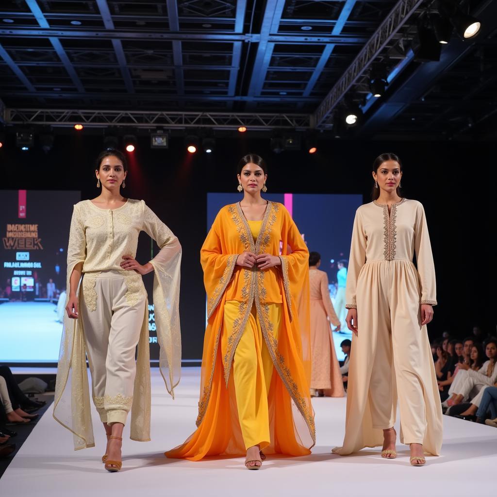 Pakistani Fashion Week Western Wear