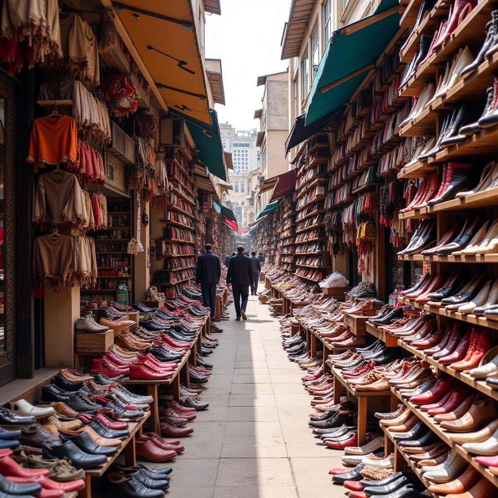 Vibrant Pakistani Footwear Market