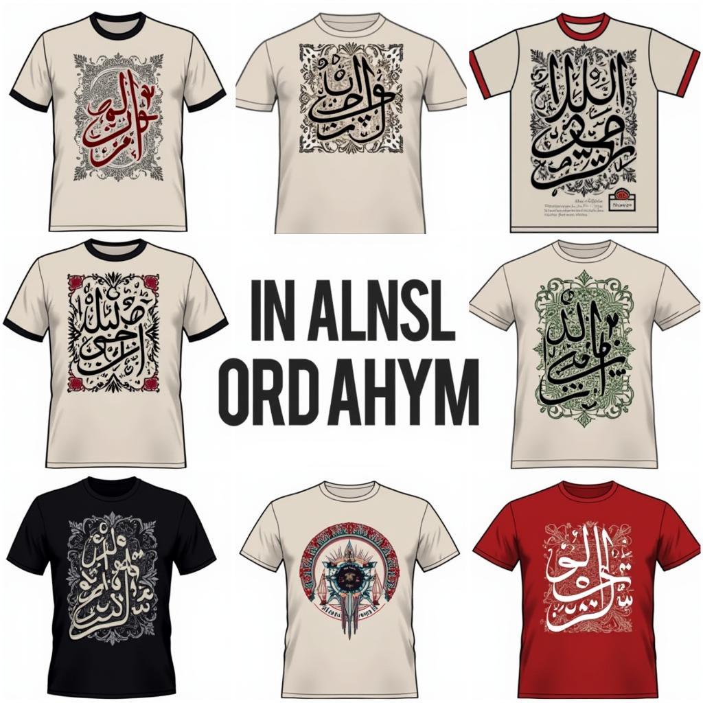 Showcase of Diverse Pakistani Graphic Tee Designs