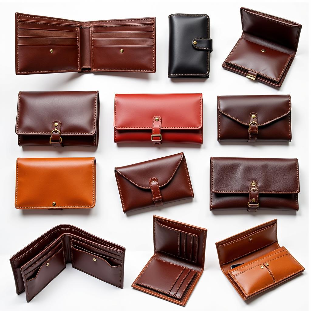 Variety of Pakistani Leather Wallets