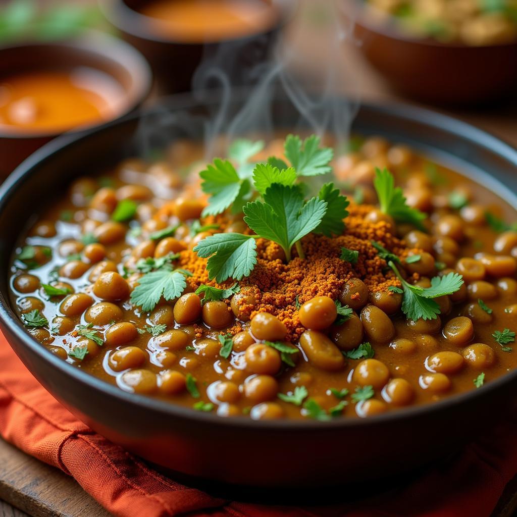 Hing in Pakistani Lentil Dish