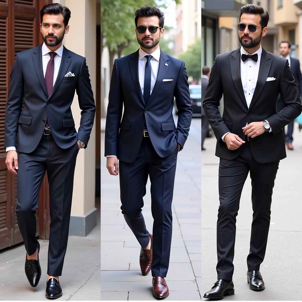 Pakistani Men in Formal Shoes