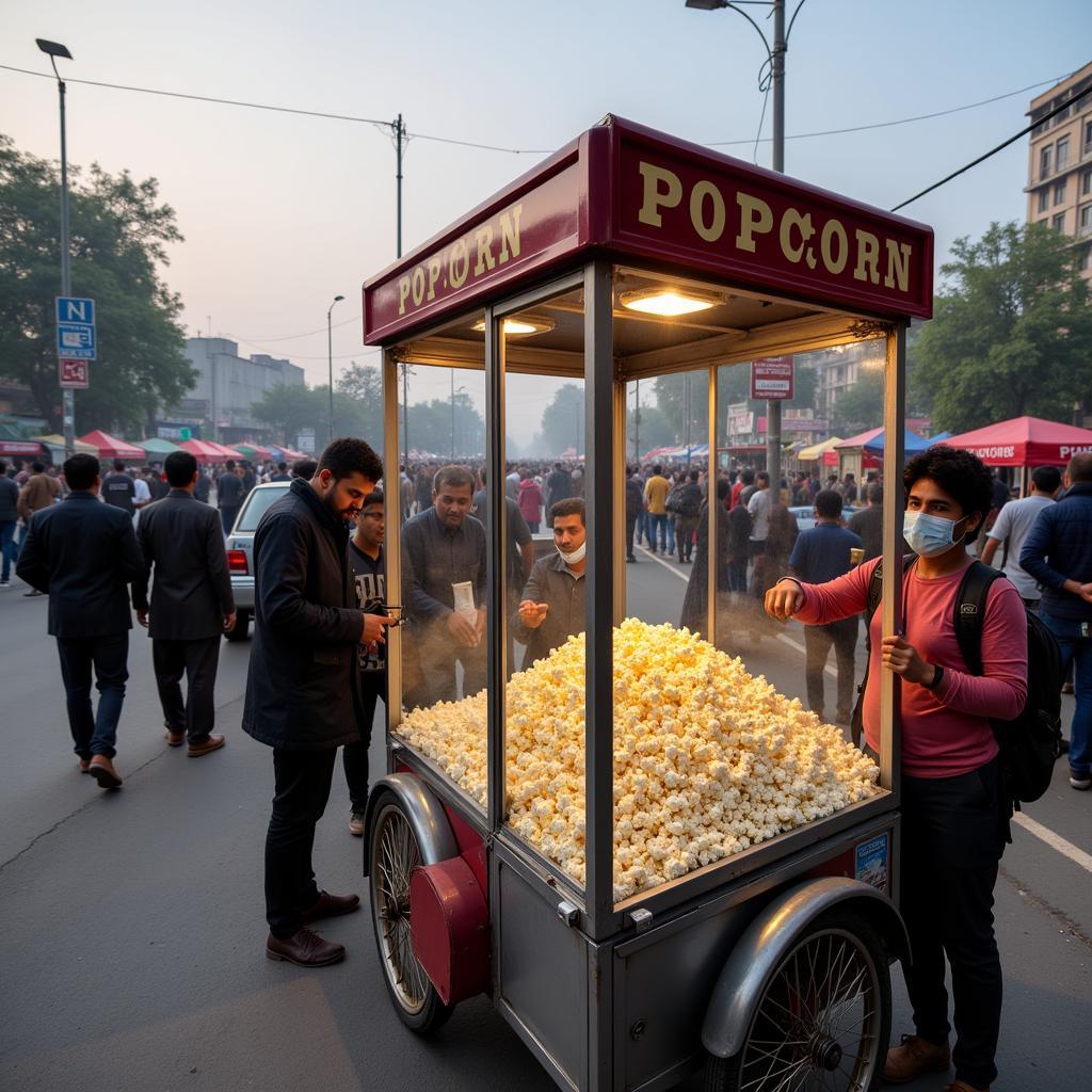 Pakistani Popcorn Vendors