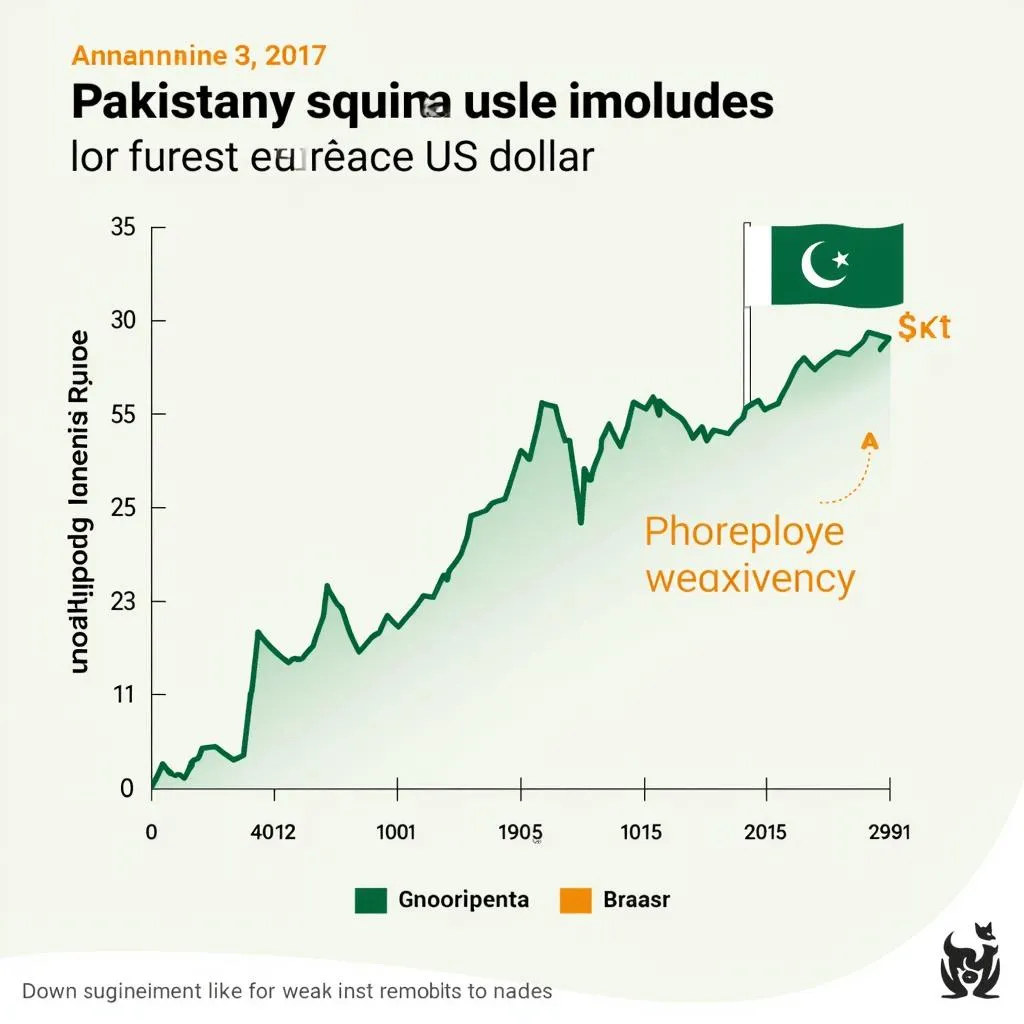 Pakistani Rupee exchange rate fluctuations