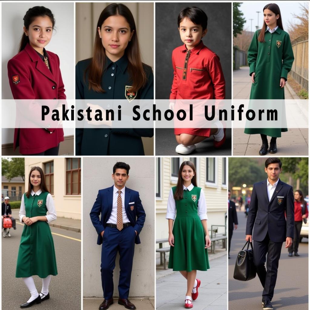 Pakistani School Uniforms Through the Years