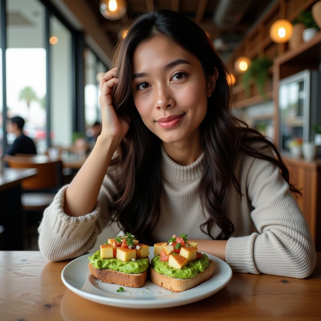 Enjoying Avocado Toast in Pakistan