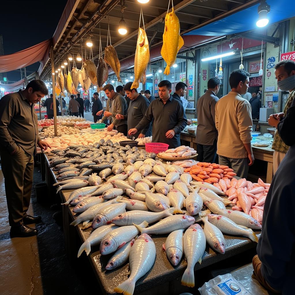 Pangasius Fish Market in Pakistan