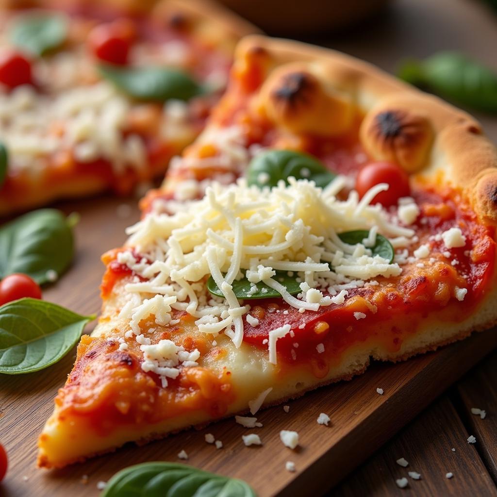 Parmesan Cheese on Pizza in Pakistan