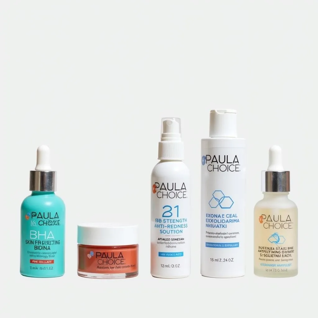 Paula's Choice BHA Products for Different Skin Types