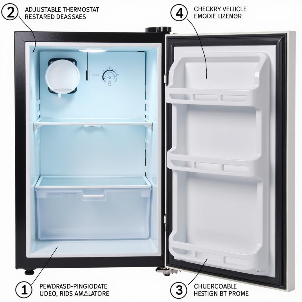 Key Features of a Pel Mini Fridge