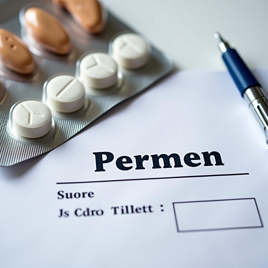 Permen Tablets and Prescription