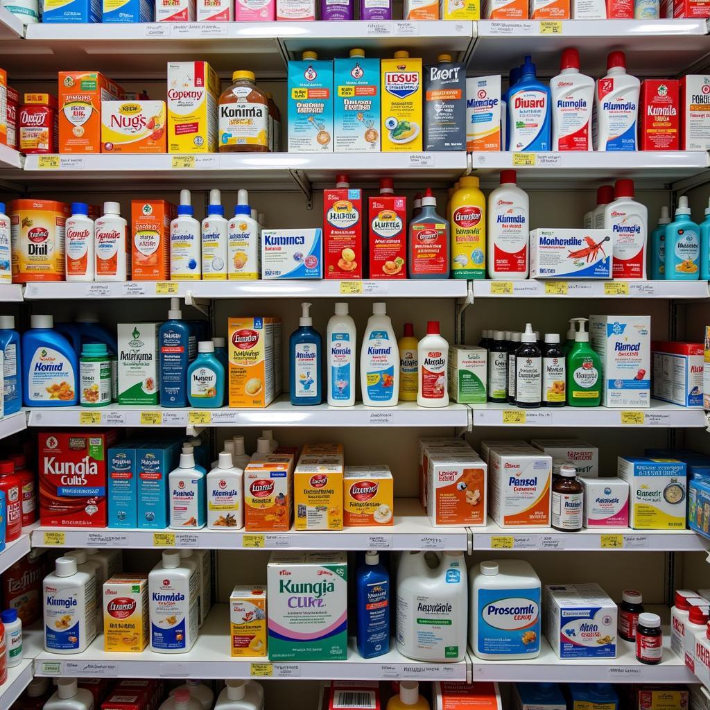 Pharmacy Shelves in Pakistan