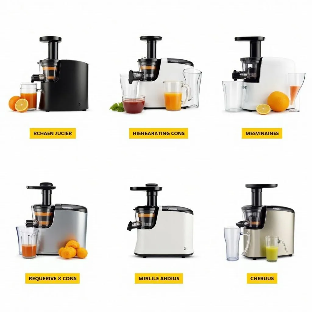 Different Types of Philips Juicer Machines