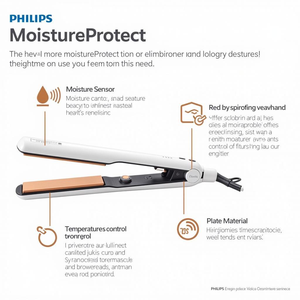 Philips MoistureProtect Straightener Features in Pakistan