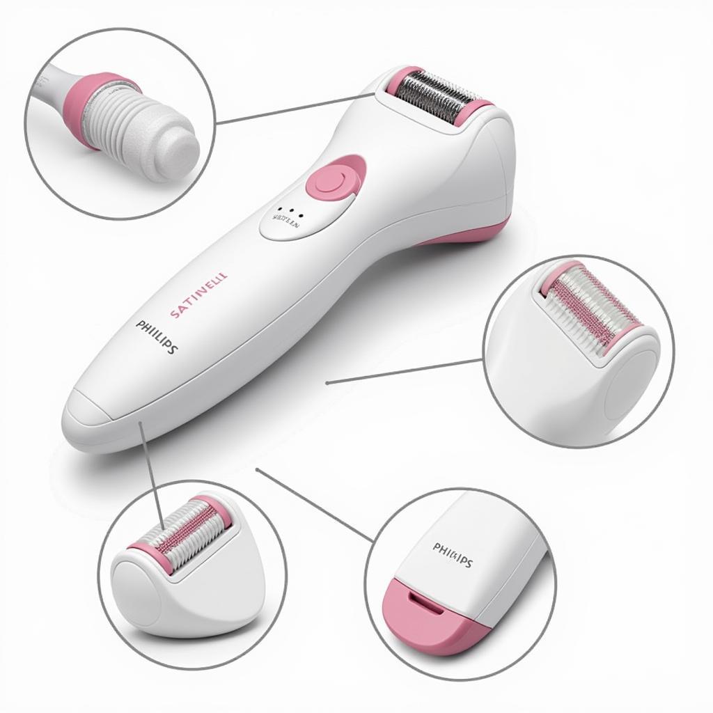 Philips Satinelle Epilator Features