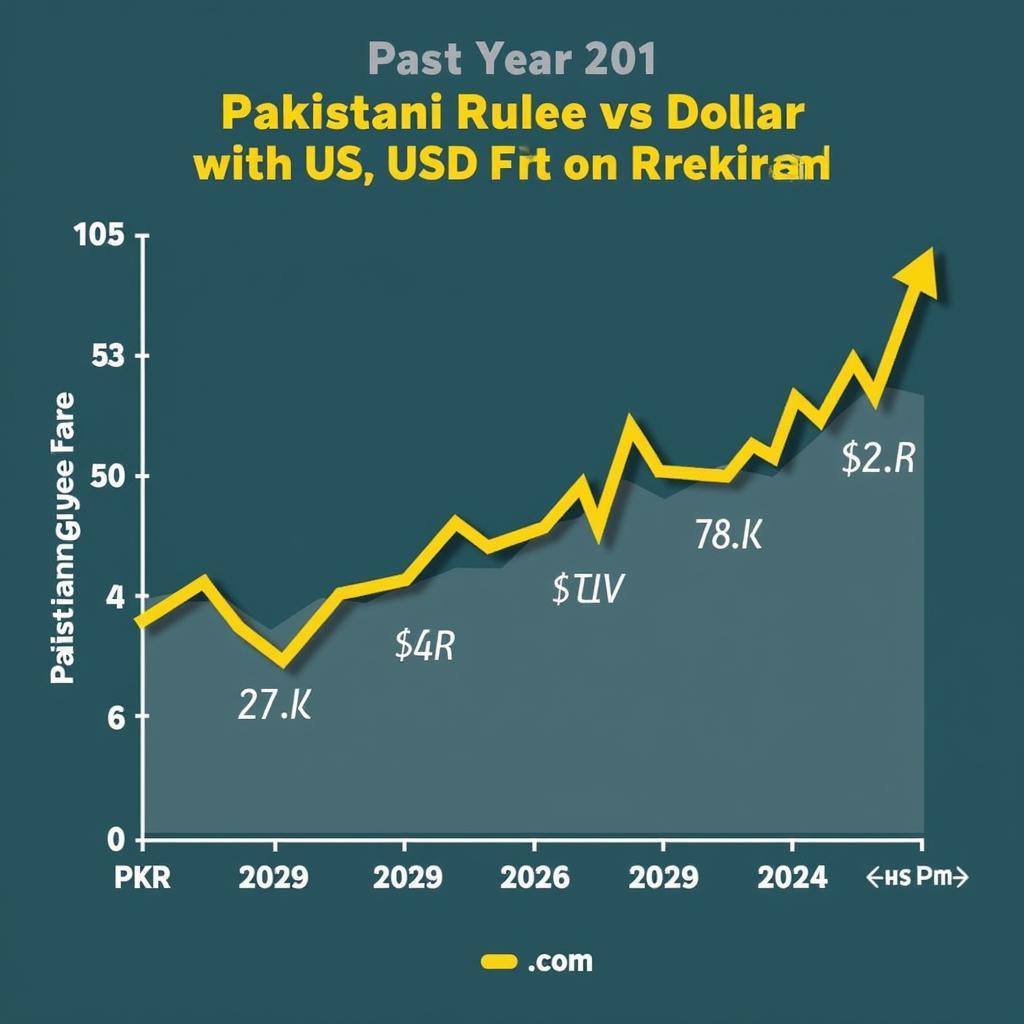 Historical Chart of PKR to USD Exchange Rate