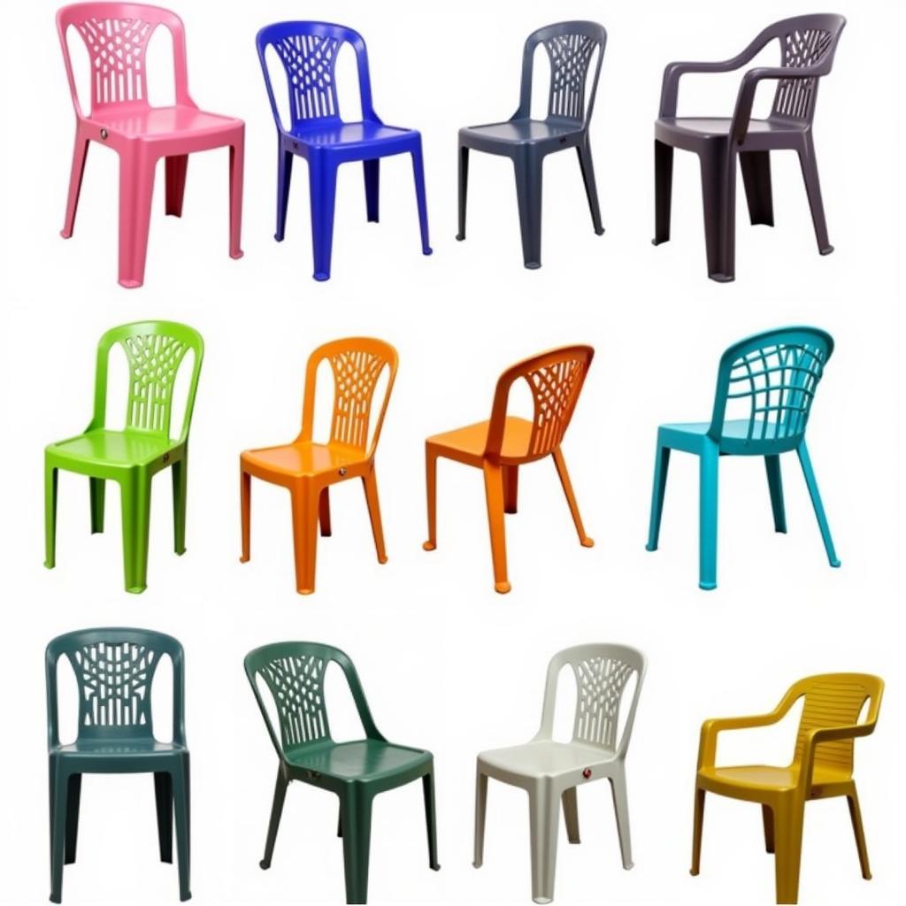 Plastic chair set styles available in Pakistan