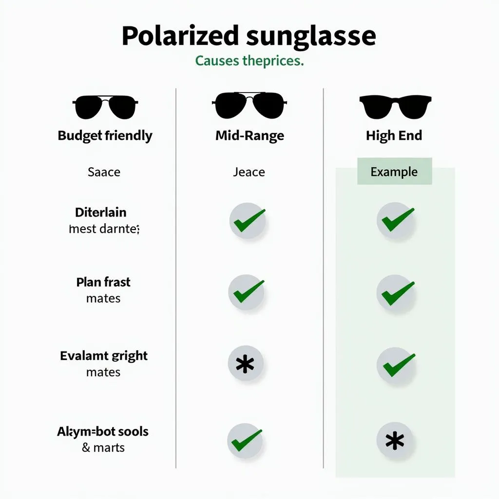 Price Range of Polarized Sunglasses in Pakistan