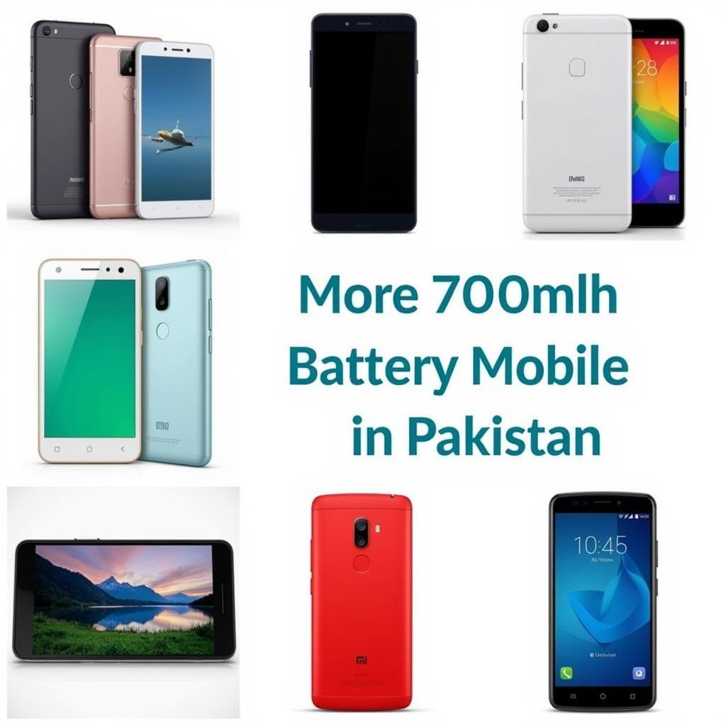 Popular 7000mAh battery phones in Pakistan