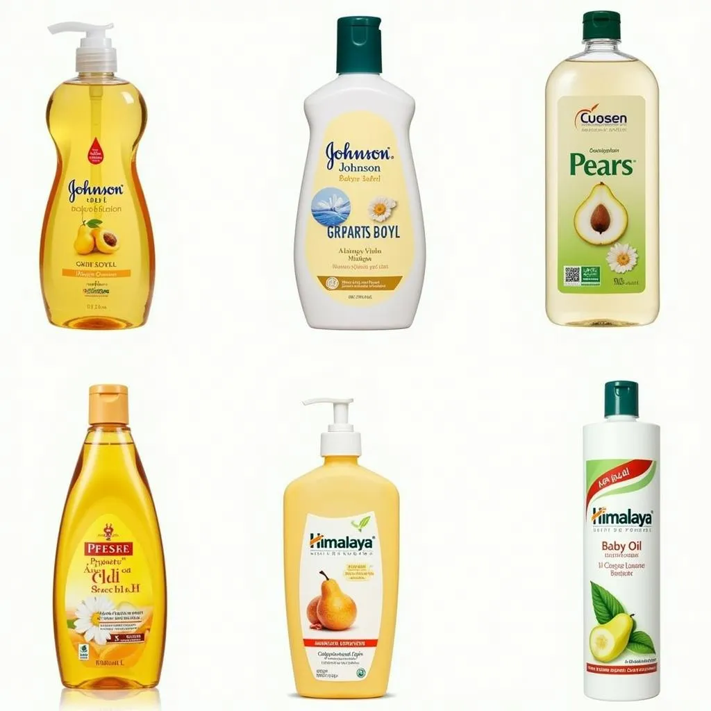 Popular baby oil brands in Pakistan