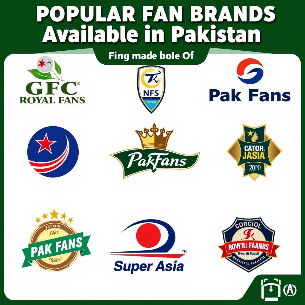 Popular Fan Brands in Pakistan