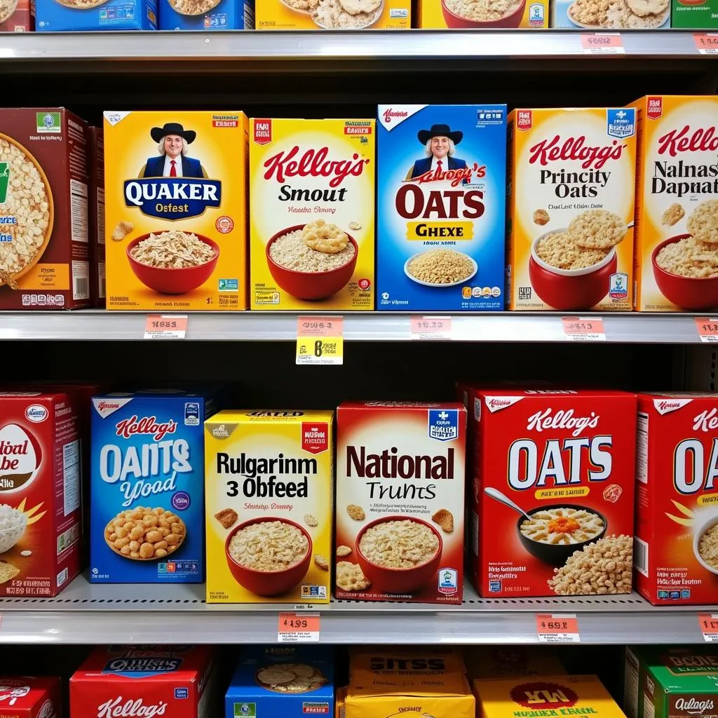 Popular Oats Brands in Pakistani Supermarkets