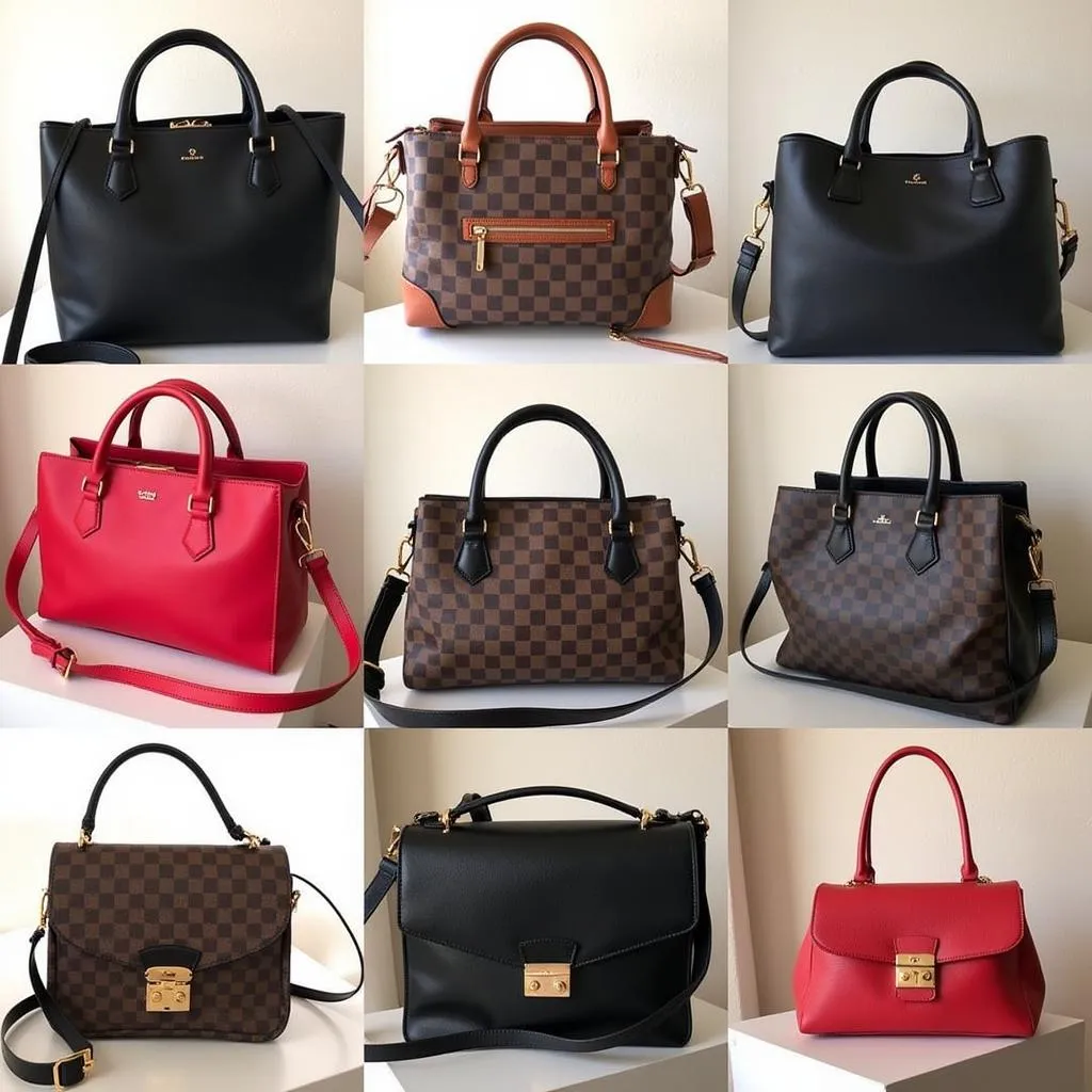 Selection of popular preloved bags in Pakistan 