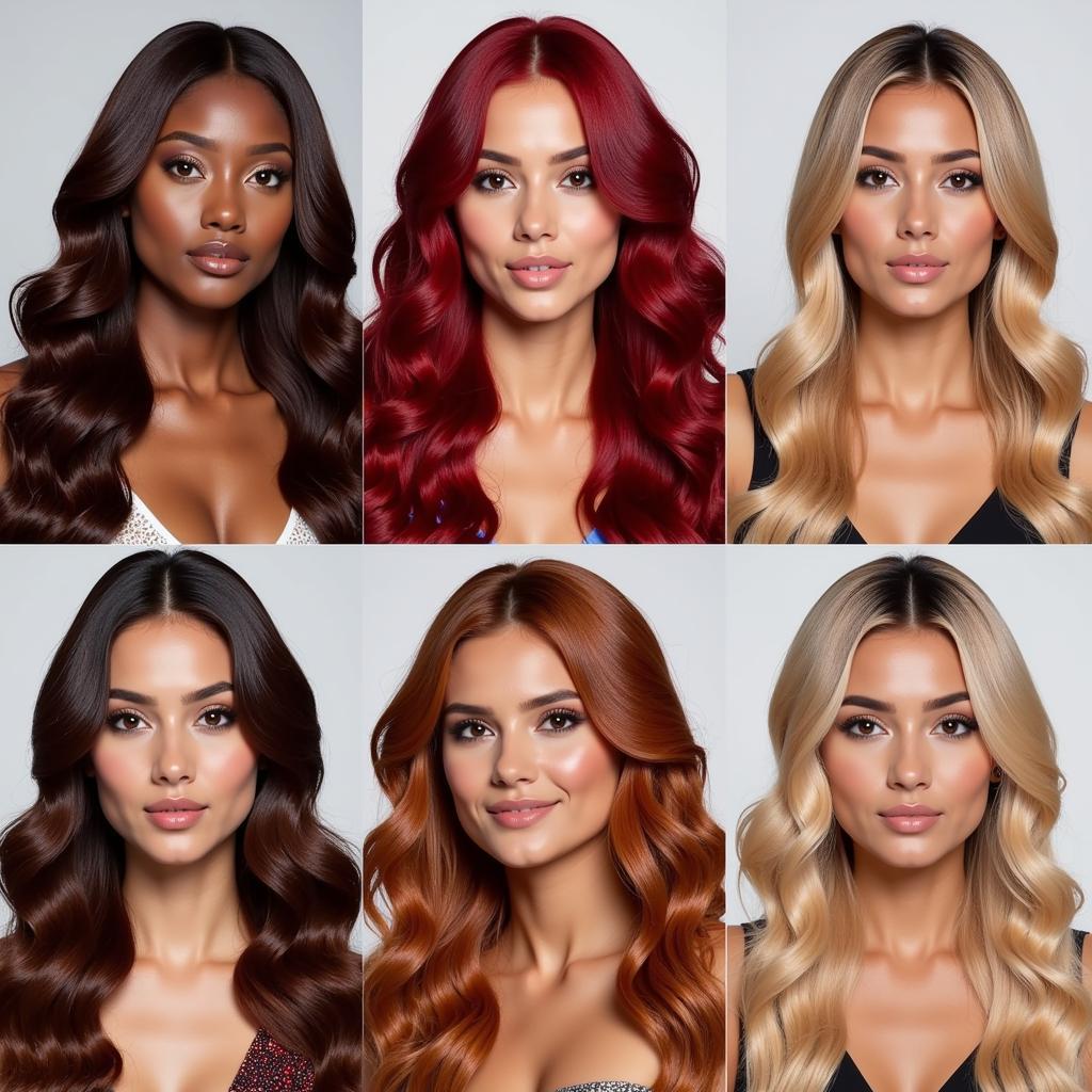 Popular Revlon Hair Color Shades in Pakistan