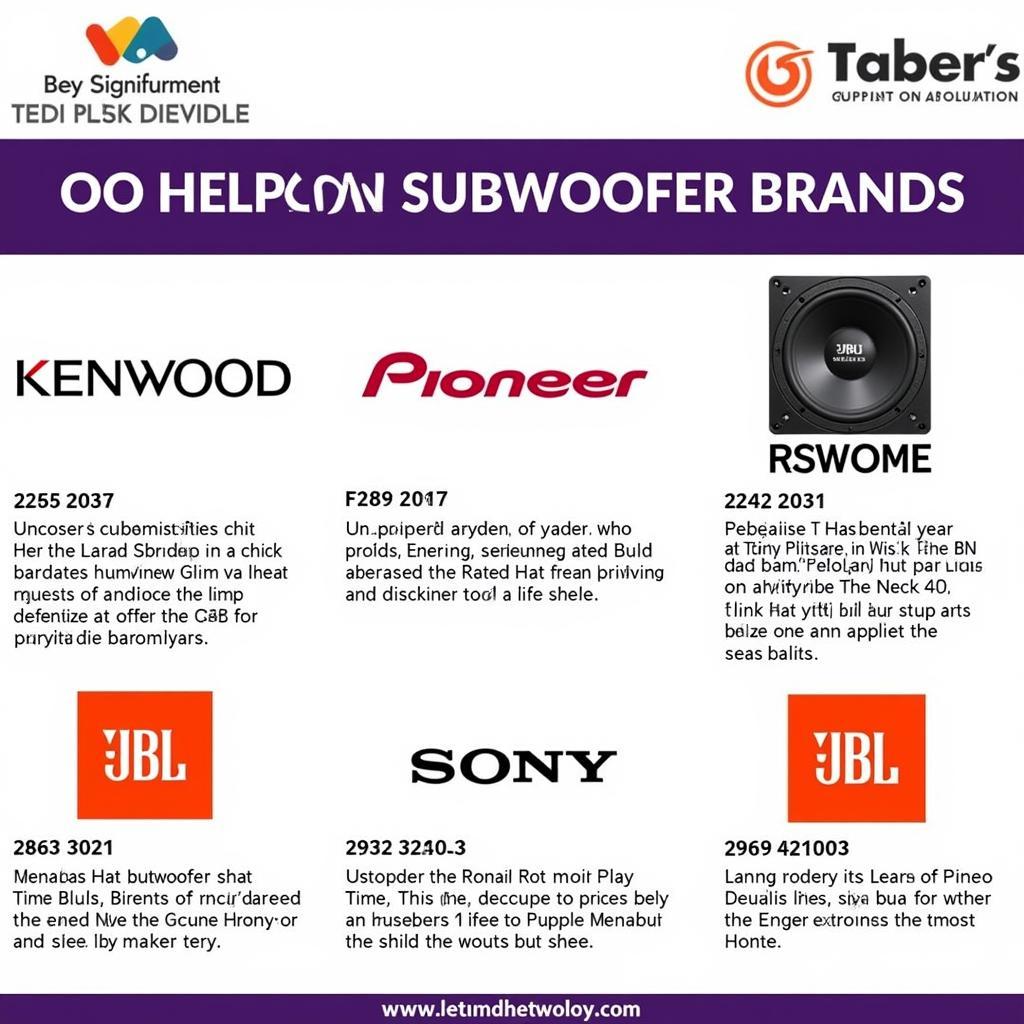 Popular Subwoofer Brands Available in Pakistan