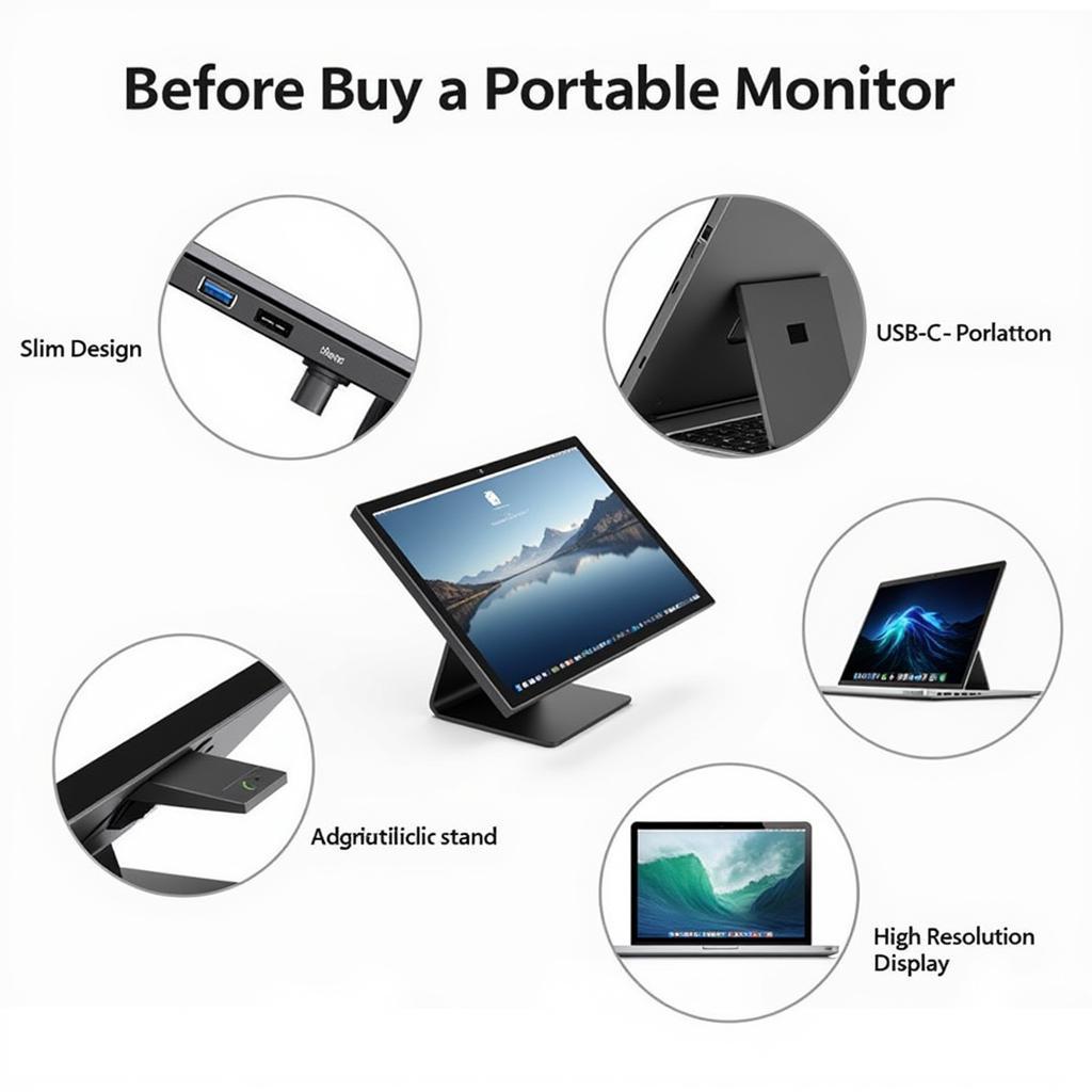 Key Features of a Portable Monitor