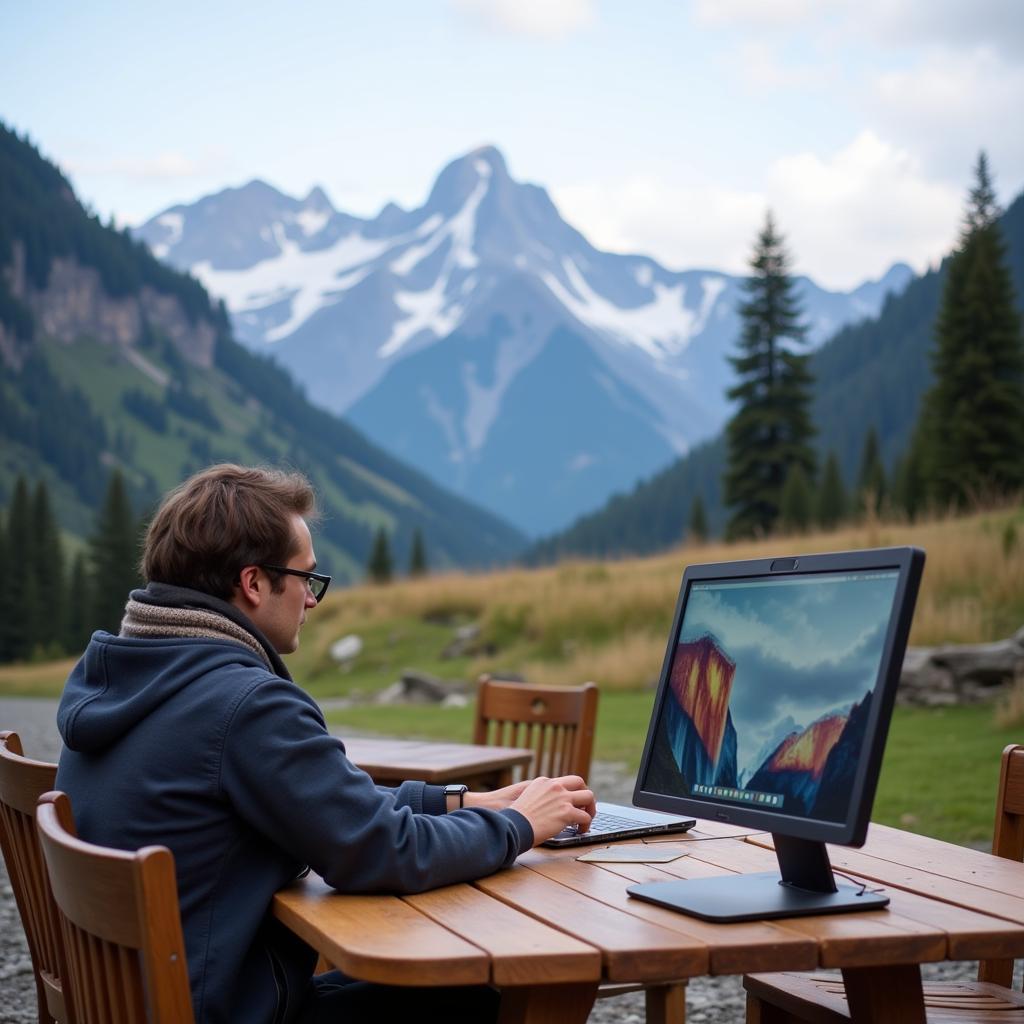 Work From Anywhere in Pakistan with a Portable Monitor