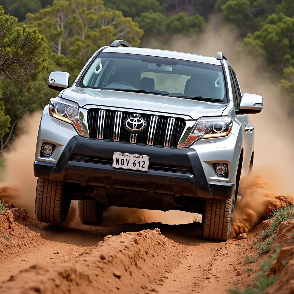 Toyota Land Cruiser Prado Off-Roading Adventure 