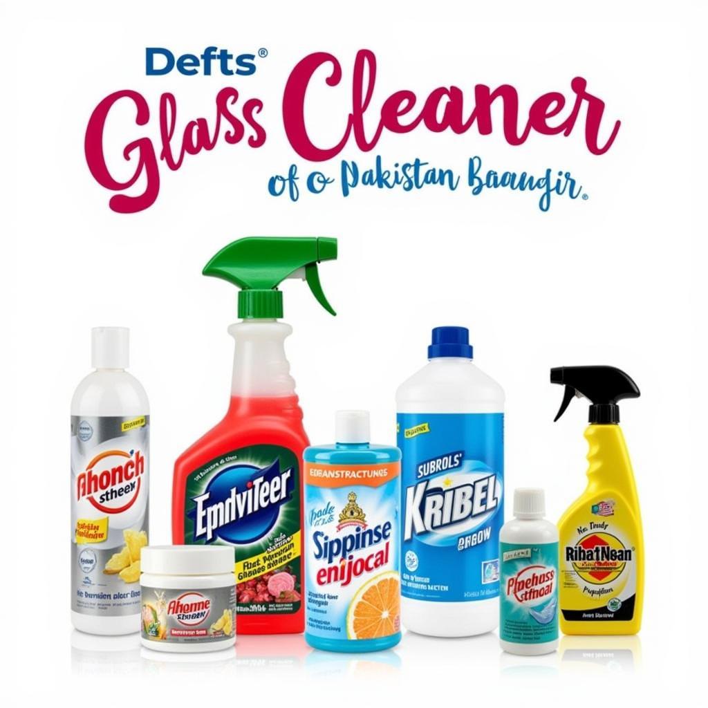 Premium glass cleaner brands in Pakistan