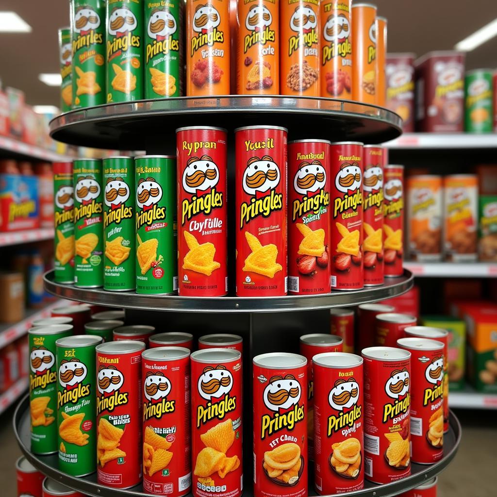 Pringles Flavor Variety in Pakistan