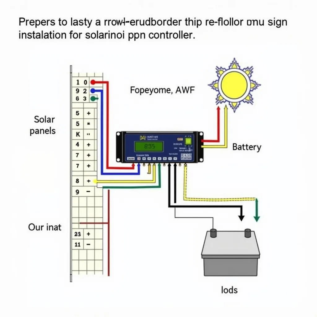 PWM Charge Controller Installation