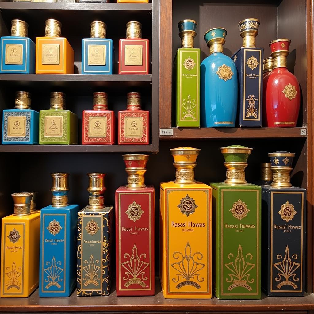 Rasasi Hawas Perfume Shop Display