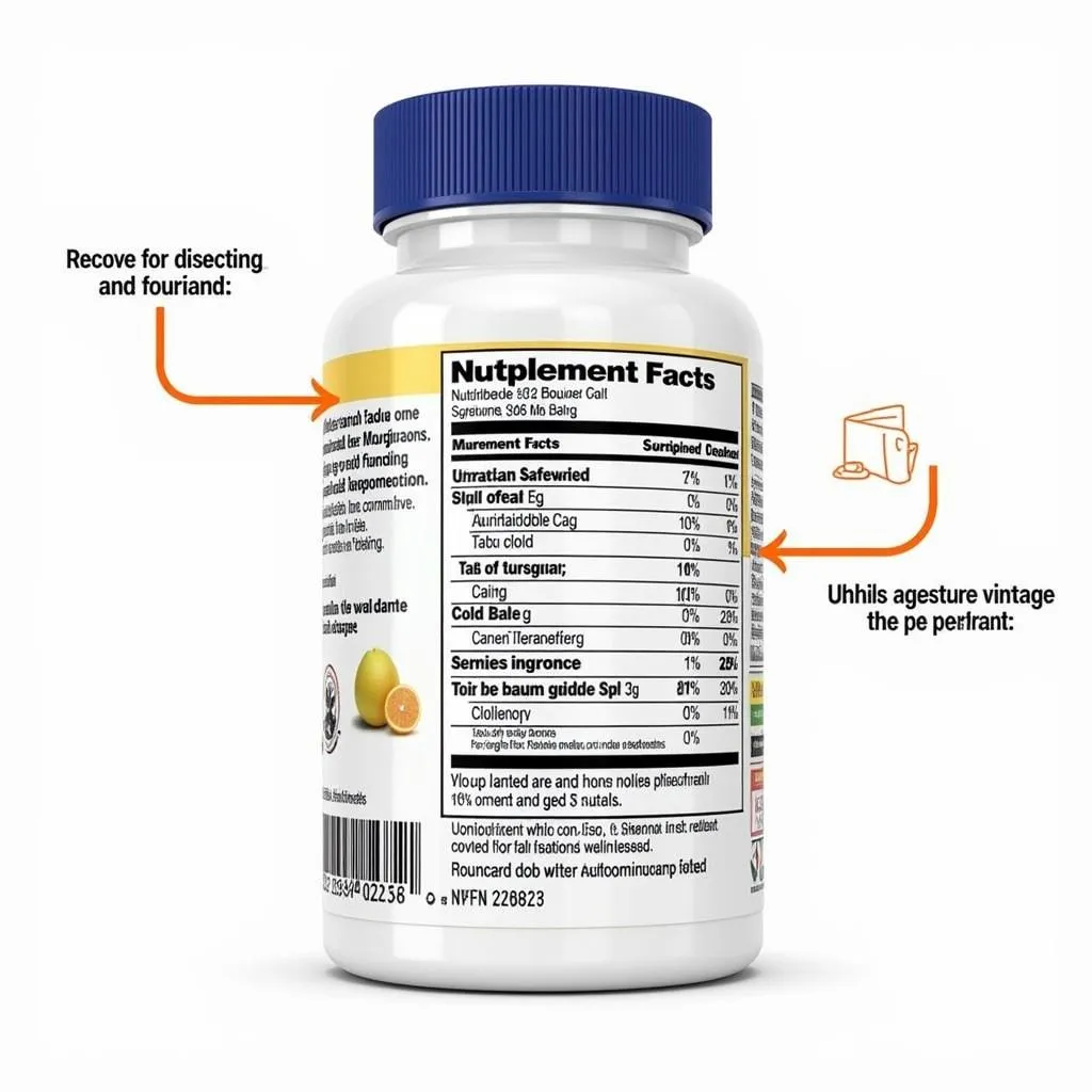 Analyzing a One-A-Day Multivitamin Label