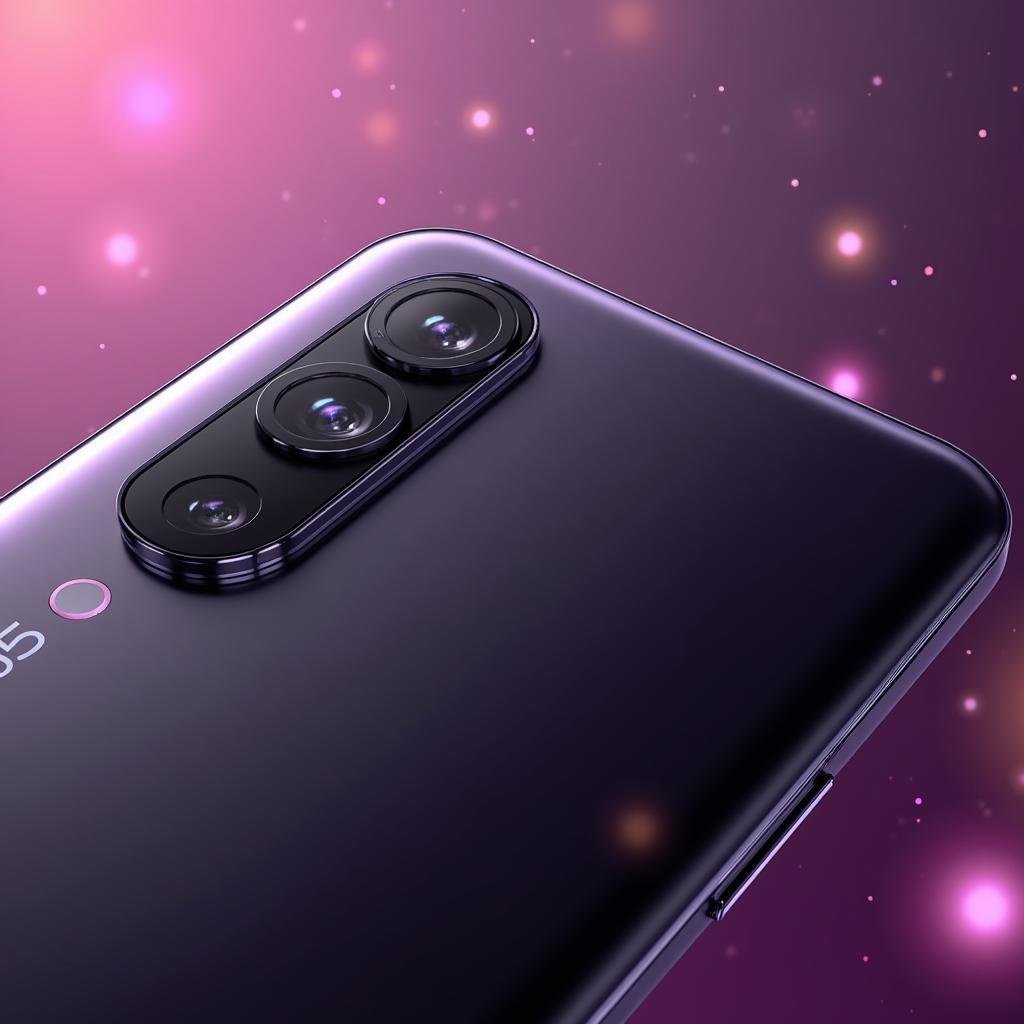 realme c35 phone camera lens close up