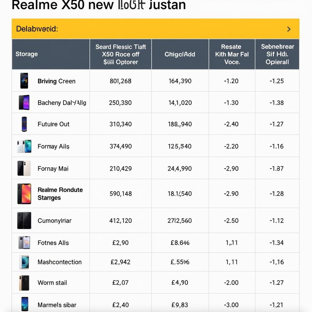 Realme X50 price comparison across different retailers in Pakistan