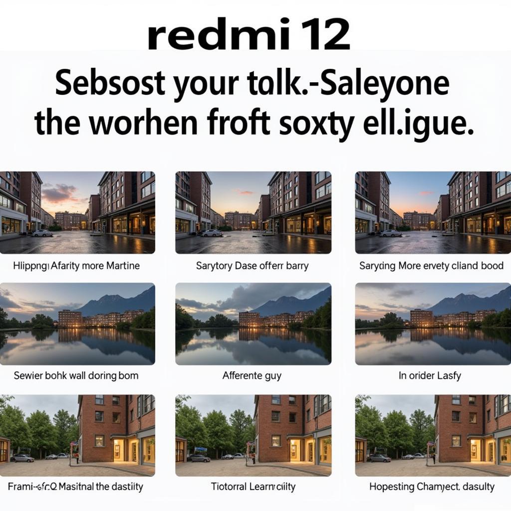 Redmi 12 camera performance