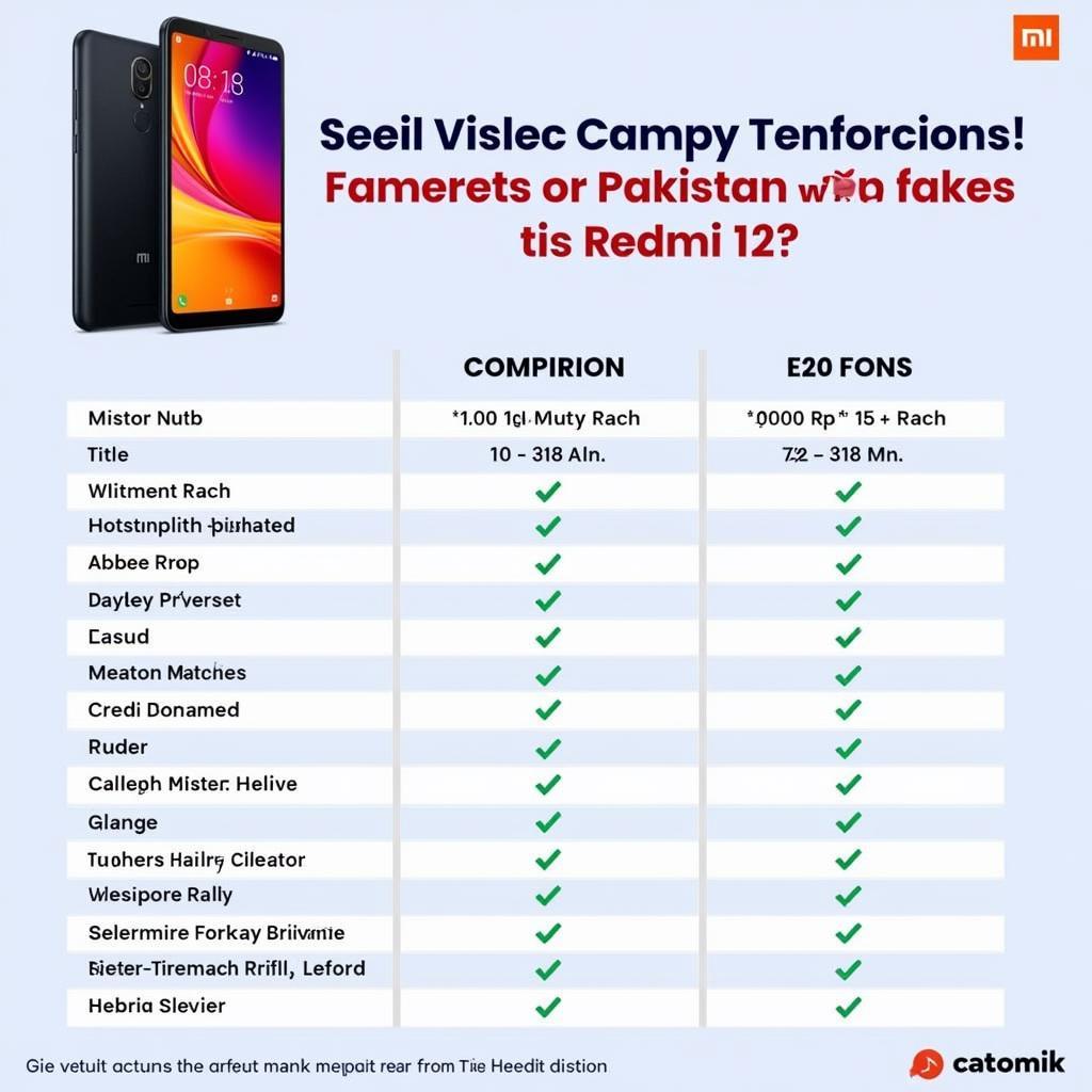 Redmi 12 Compared to Competitors