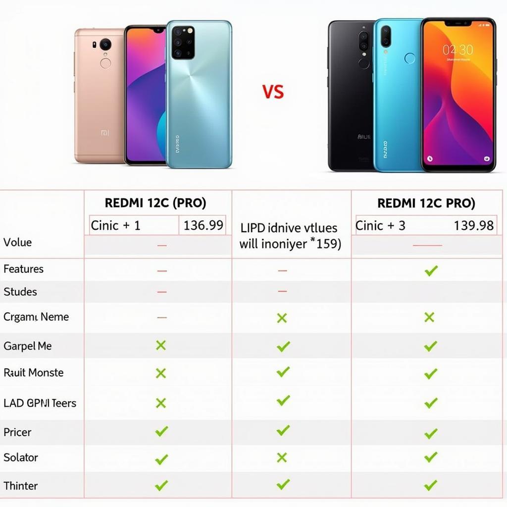 Redmi 12C Pro Value Comparison in Pakistan