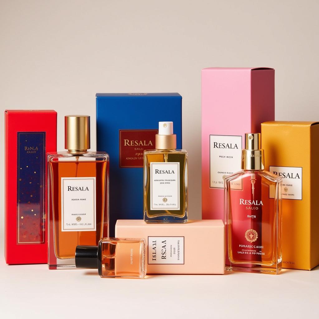 Resala Perfume Collection Display